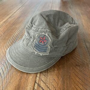 Women’s Vintage Canvas Cotton Hat Army Green
